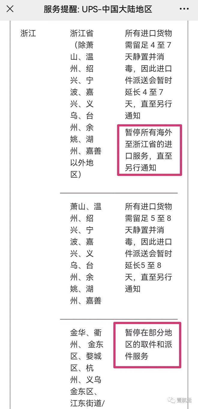 多国宣布暂停向美国寄送包裹的时间