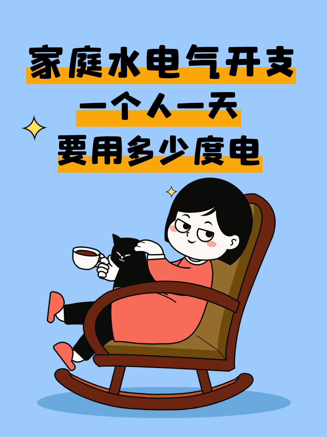 单人月用电