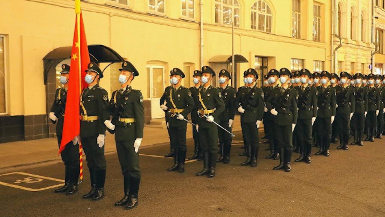 外国人参加中国阅兵视频